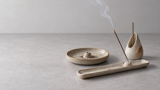 Ceramic Incense Holders: Material, Surface & Form - VELORIEN