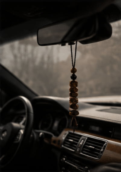 The Agarwood Ritual Pendant | Handcrafted Natural Fragrance Accessory