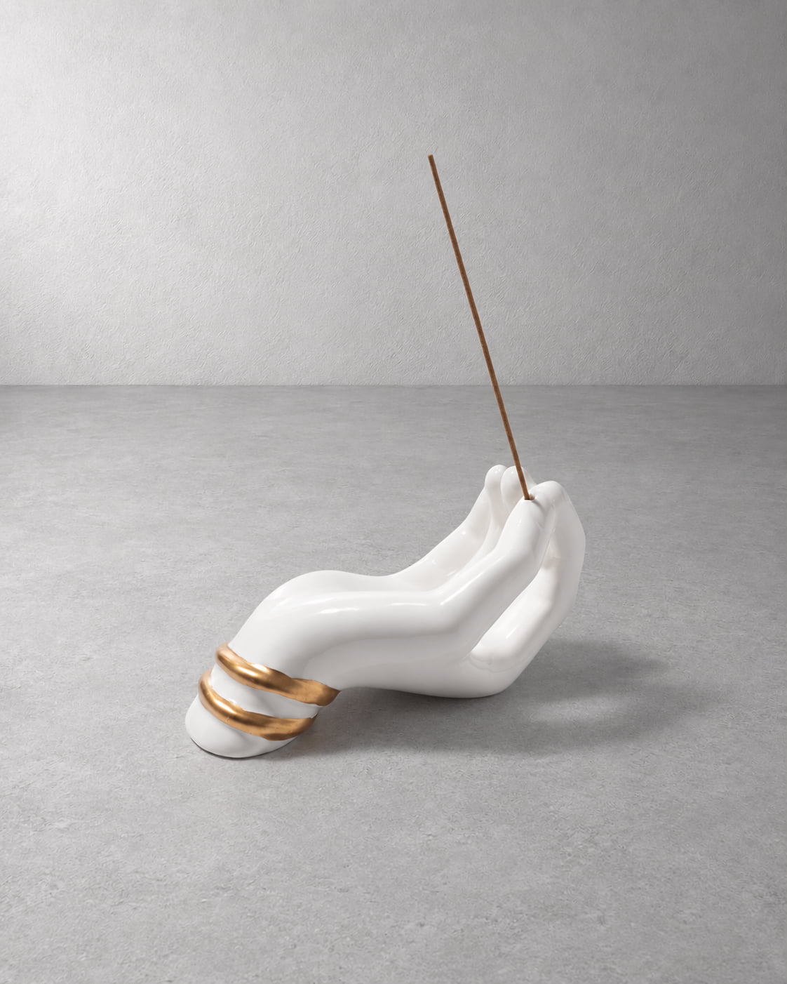 Gesture Hand Ceramic Incense Holder - VELORIEN