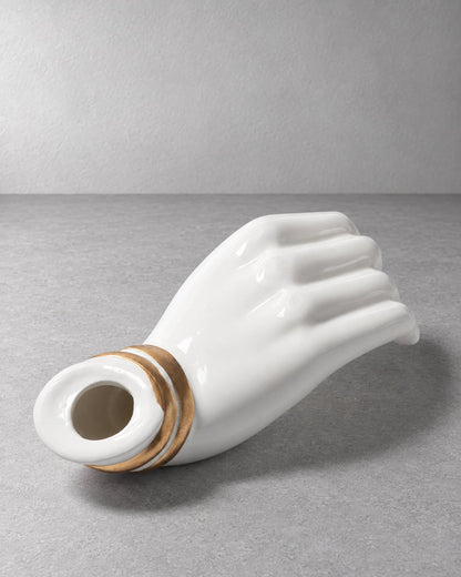 Gesture Hand Ceramic Incense Holder - VELORIEN