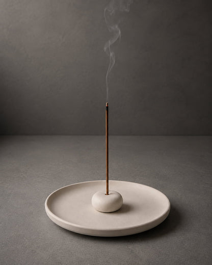 Halo Ceramic Incense Holder - VELORIEN