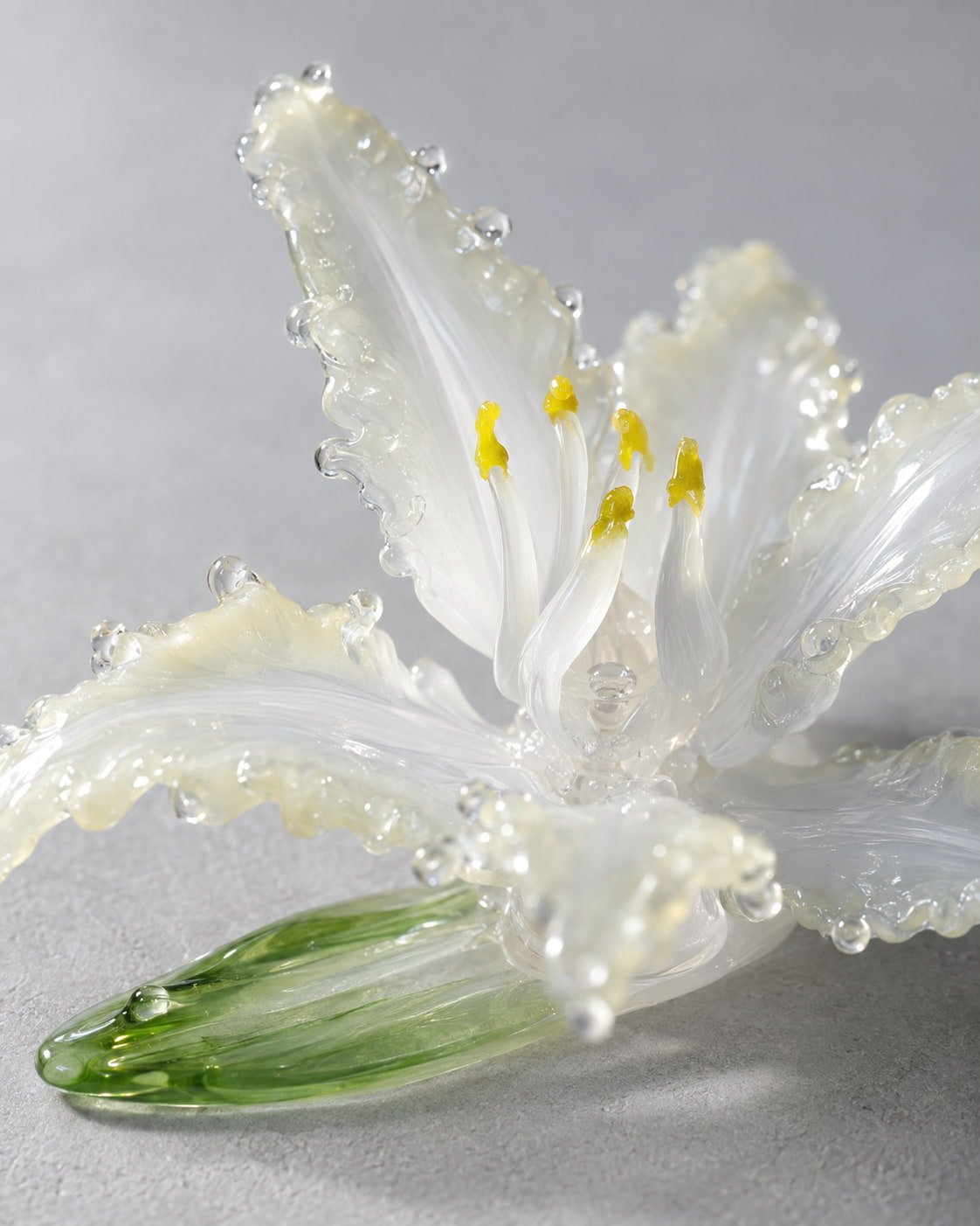 Iris Borosilicate Glass Incense Holder - VELORIEN