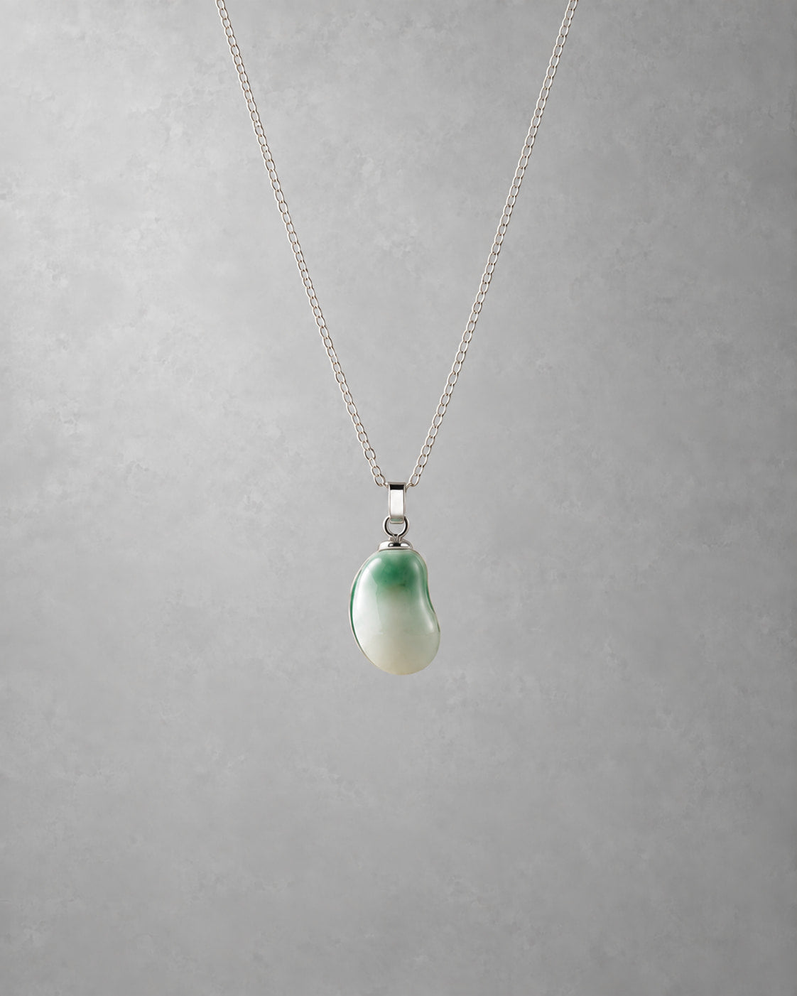 Jade Mist Ceramic Pendant Necklace - VELORIEN