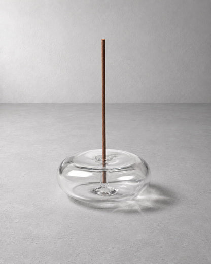 Lumen Hand-Blown Glass Incense Holder - VELORIEN