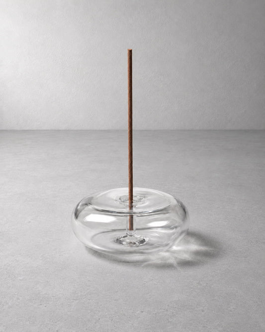 Lumen Hand-Blown Glass Incense Holder - VELORIEN