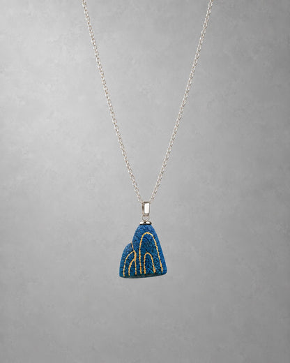Qingshan Dai Ceramic Pendant Necklace - VELORIEN