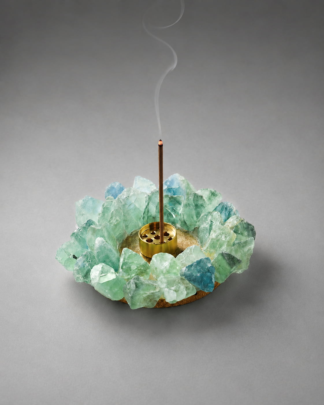 Raw Crystal Incense Holder - VELORIEN