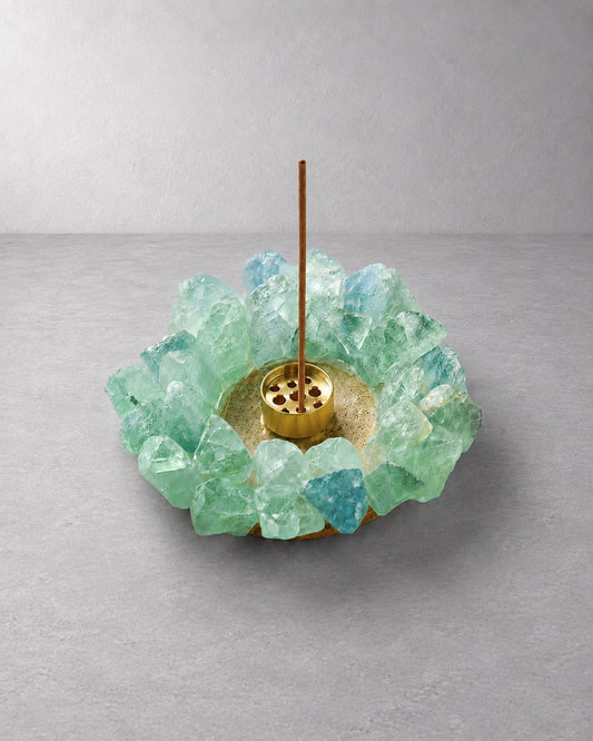 Raw Crystal Incense Holder - VELORIEN