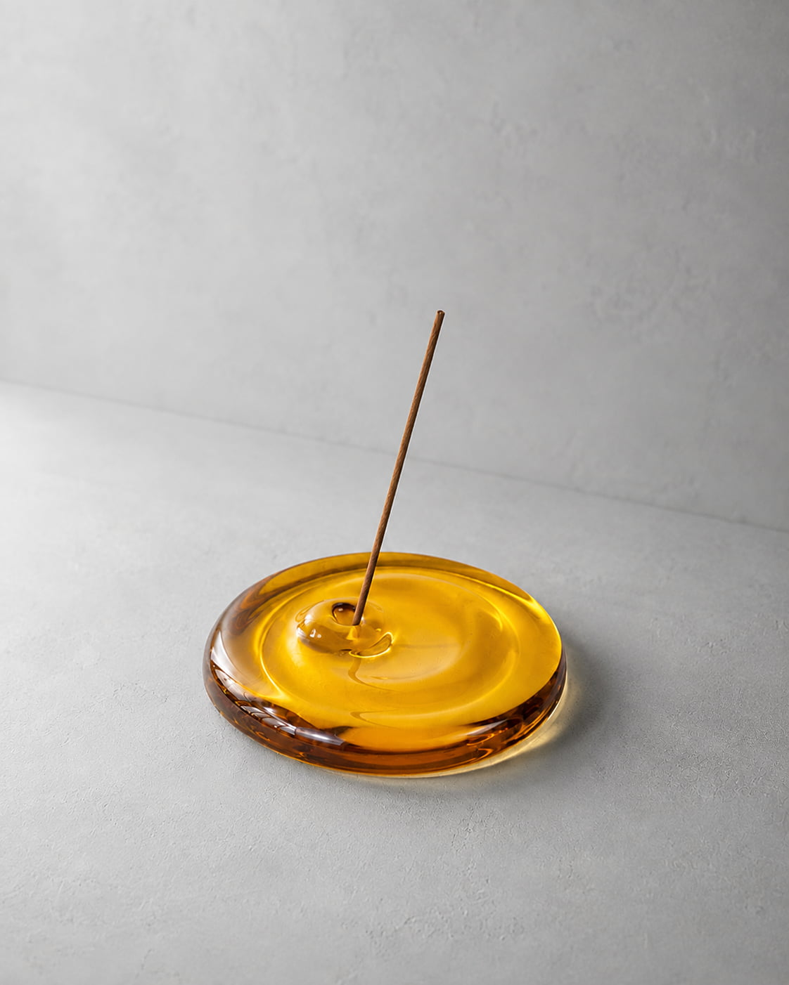 Ripple High-Borosilicate Glass Incense Holder - VELORIEN