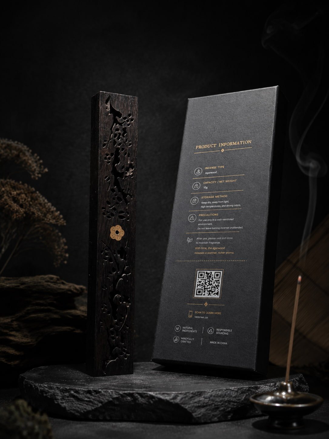 Velorien | No.01 Premium Agarwood Incense Sticks - VELORIEN